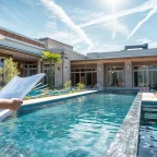 How Pool Builders Design Skimmer and Return Systems Pool builders with pool design plan