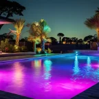 How LED Pool Lights Create a Stunning Nighttime Ambience LED Pool Lights for night ambience